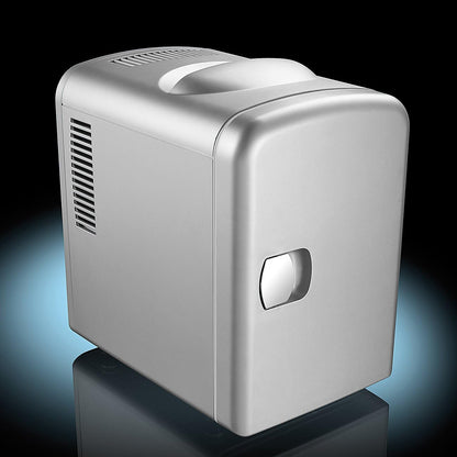 Rosenstein & Söhne Mini Réfrigérateur 2 En 1 Avec Prise 12/230 V - Gris