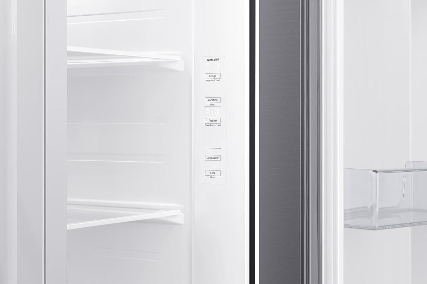 Réfrigérateur  RS62DG5003S9 2 Portes 650L Classe E Silver Mat