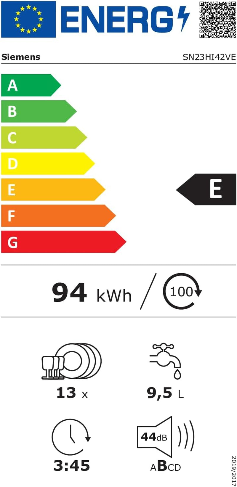 SN23HI42VE, En Polinox, Autonome, Argent