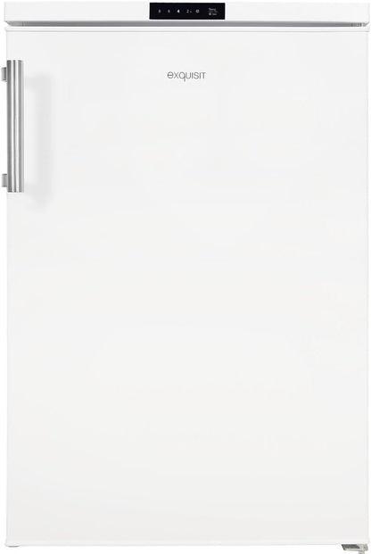 Exquisit KS16-4-HE-010D Standkühlschrank, 56 Cm Breit, 120 L, Temperatureinstellung, Eierablagen, Gemüseschublade, Schnellgefrieren, Weiß