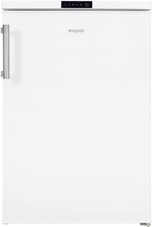 Exquisit KS16-4-HE-010D Standkühlschrank, 56 Cm Breit, 120 L, Temperatureinstellung, Eierablagen, Gemüseschublade, Schnellgefrieren, Weiß