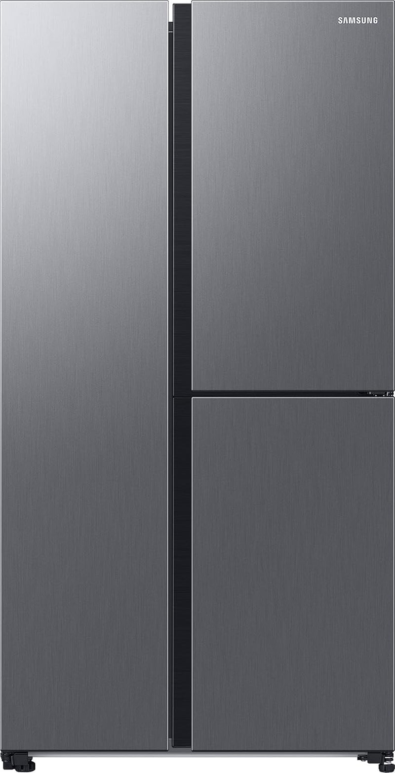 RH69B8921S9/EG Side-By-Side Réfrigérateur Latéral 178 Cm 645 Beverage Center, Dual Ice Maker, Twin Cooling+, No Frost+, Raccordement Eau Fraîche, Aspect Acier Inoxydable