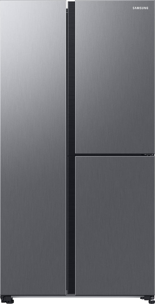 RH69B8921S9/EG Side-By-Side Réfrigérateur Latéral 178 Cm 645 Beverage Center, Dual Ice Maker, Twin Cooling+, No Frost+, Raccordement Eau Fraîche, Aspect Acier Inoxydable