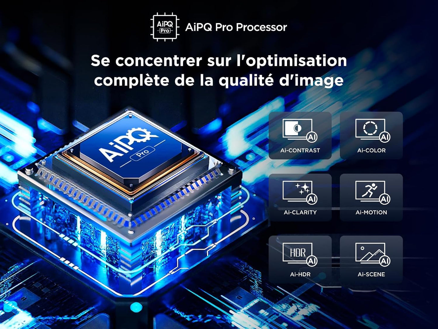 TCL 98Q6C Qd-Mini LED TV, 4K HDR Premium 1000Nits, Smart TV Alimenté Par Google (Dolby Vision IQ Et Atmos, Panneau HVA Mat, Système Audio Onkyo 2.1, Motion Clarity Pro 144Hz, Game Master)