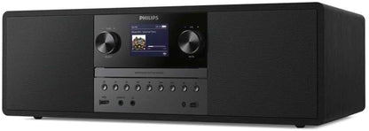 Micro Système Musical TAM6805, 50W Tout-En-Un Avec Radio Internet, Bluetooth, Spotify Connect, USB, Lecteur CD, Dab+, FM, Haut-Parleurs Bass Reflex – Système Audio Compact Pour Maison Et Bure