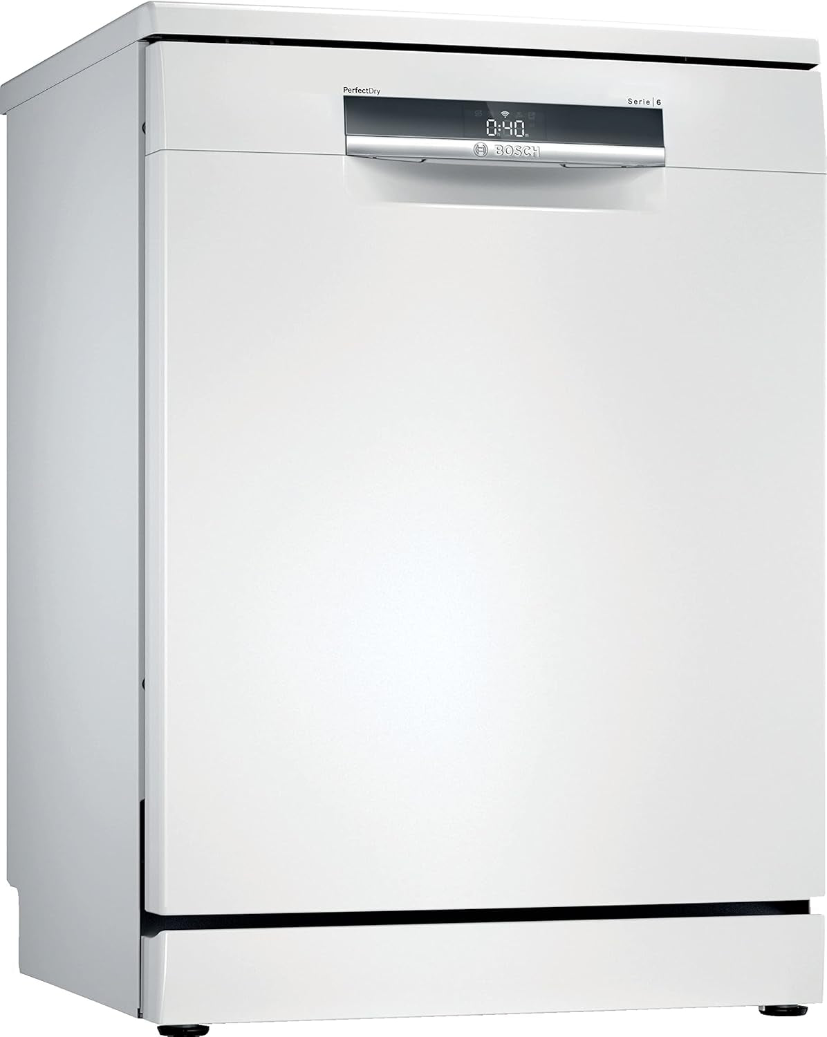 SMS6ZCW08E - Série 6 - Lave-Vaisselle Pose-Libre - Home Connect - 14 Couverts - Silence plus 40 Db - Blanc