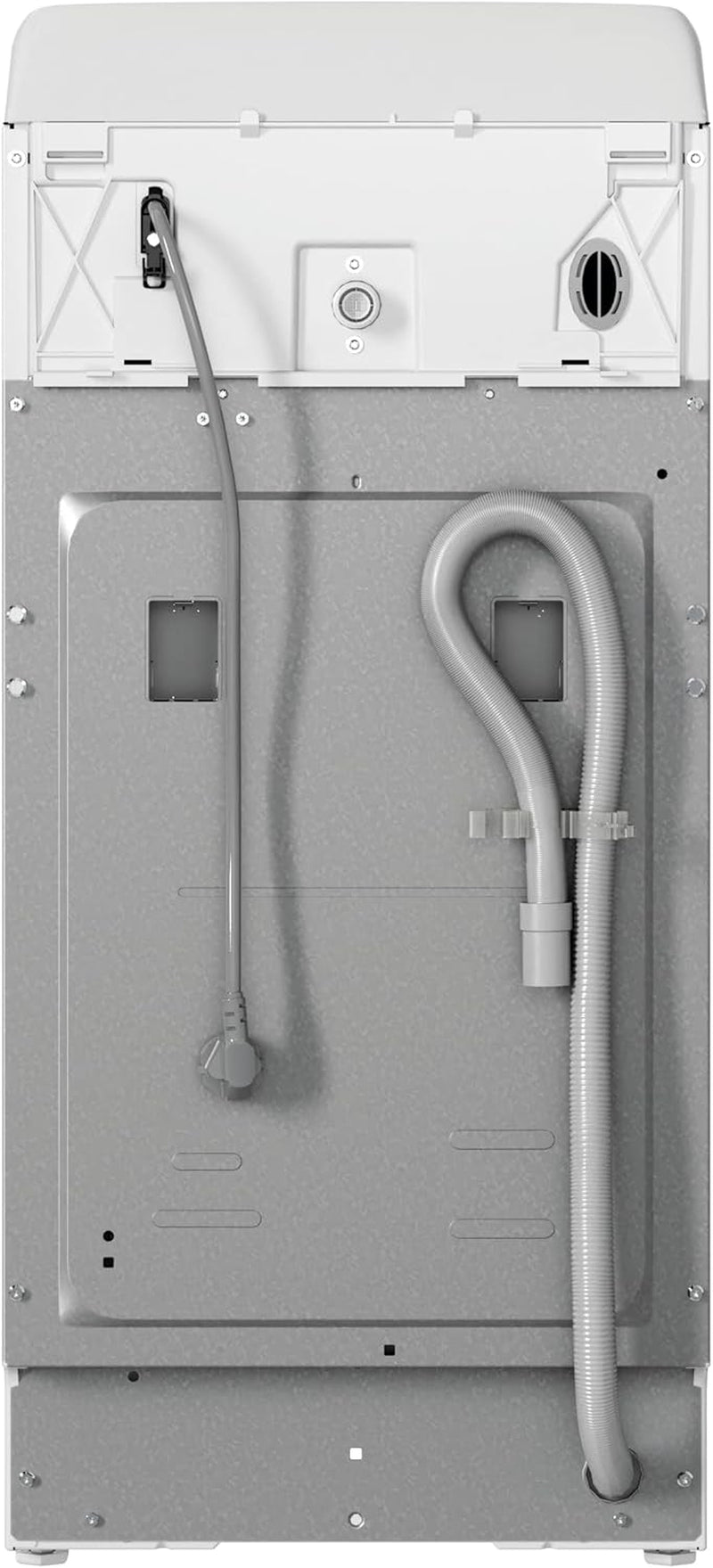 Indesit BTW L50300 IT/N - Machine À Laver Chargée Par Le Haut 5 Kg Libre Installation. Centrifugeuse 1000 Tours Par Minute. Largeur 40,0 Cm, Profondeur 60,0 Cm, Hauteur 90,0 Cm, Classe Énergétique D