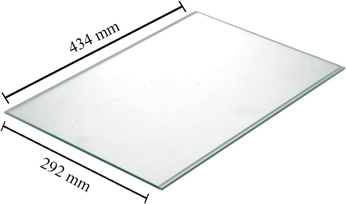 Clayette, Étagère En Verre 437X298 Mm Réfrigérateur, Congélateur C00282798, C00517626 ARISTON HOTPOINT Réfrigérateur, Congélateur C00282798, C00517626