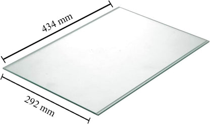 Clayette, Étagère En Verre 437X298 Mm Réfrigérateur, Congélateur C00282798, C00517626 ARISTON HOTPOINT Réfrigérateur, Congélateur C00282798, C00517626