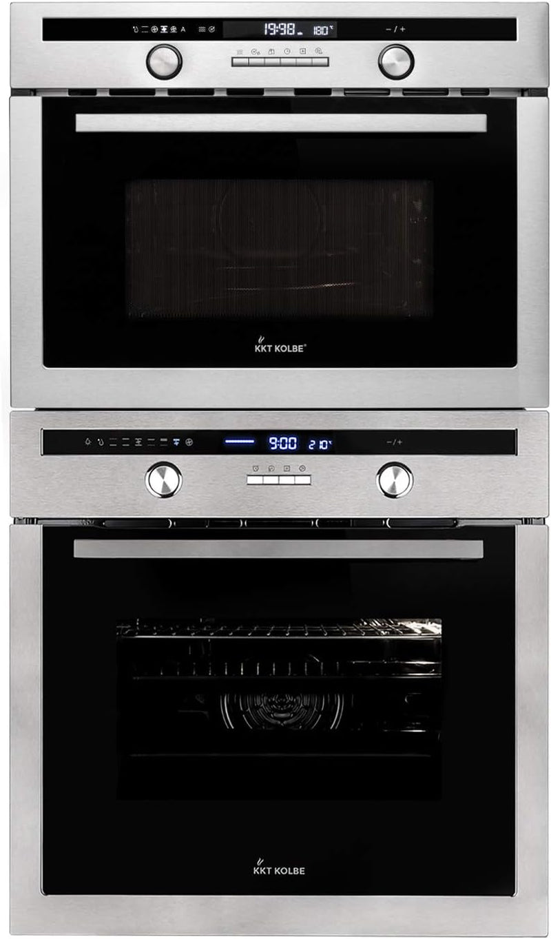 Cuisinière: 60Cm Four Encastrable EB8013ED + EBM4502ED / Rôtisserie/Capteur De Température Du C?Ur/Gril/Air Chaud/Tiroirs Télescopiques/Timer Automatique / SET8013EBM