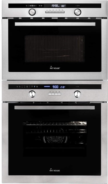 Cuisinière: 60Cm Four Encastrable EB8013ED + EBM4502ED / Rôtisserie/Capteur De Température Du C?Ur/Gril/Air Chaud/Tiroirs Télescopiques/Timer Automatique / SET8013EBM