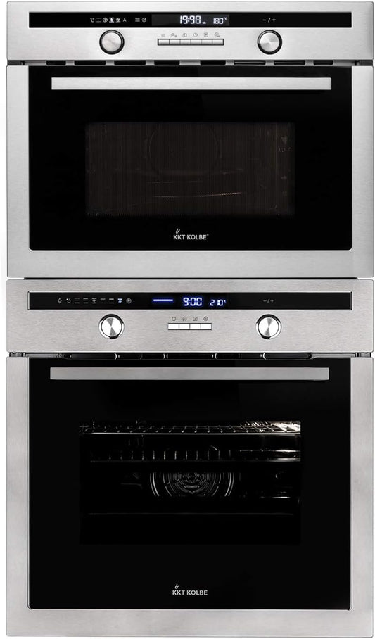 Cuisinière: 60Cm Four Encastrable EB8013ED + EBM4502ED / Rôtisserie/Capteur De Température Du C?Ur/Gril/Air Chaud/Tiroirs Télescopiques/Timer Automatique / SET8013EBM