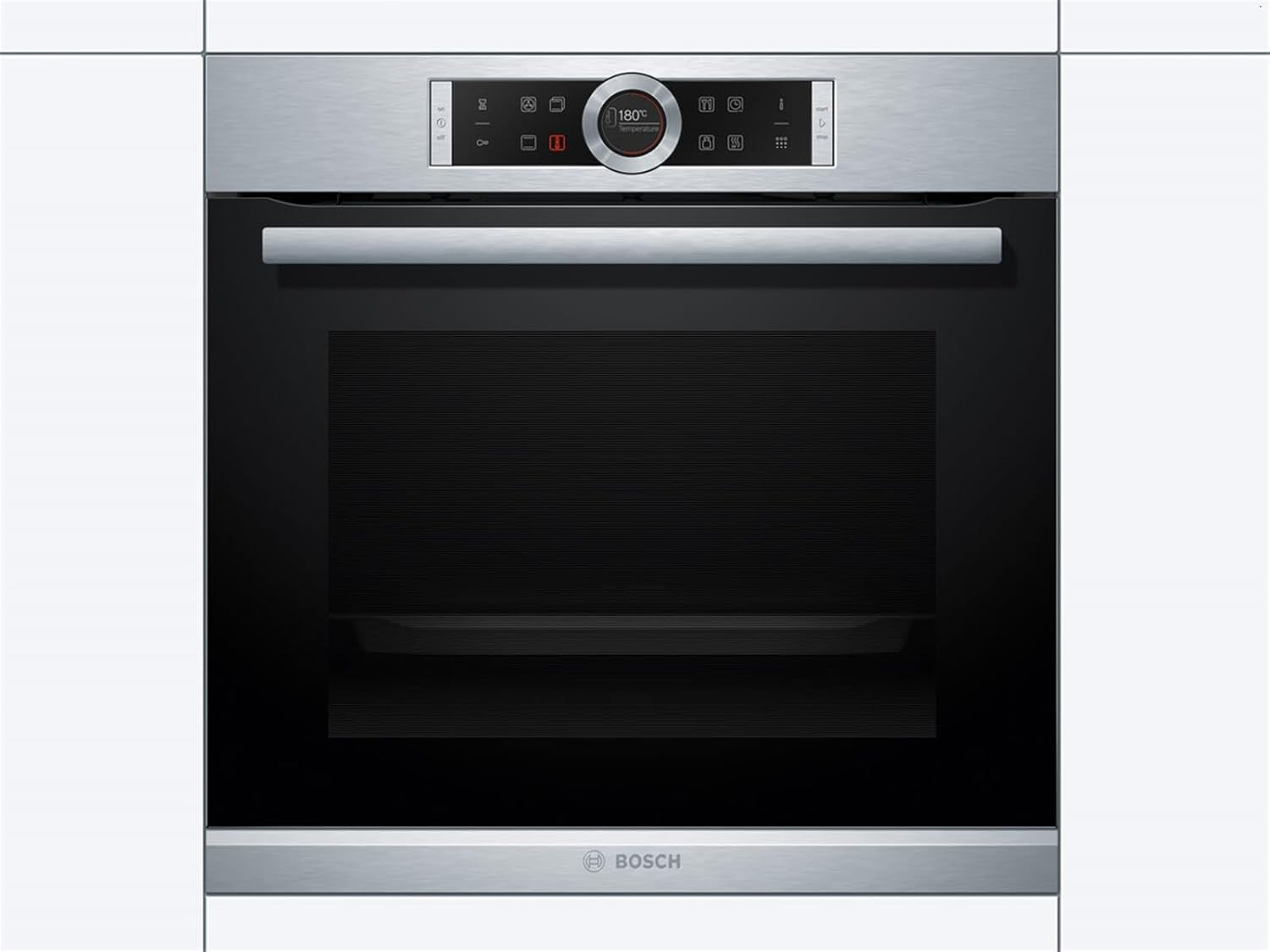 HBG675BB1 Série 8 Four Électrique À Encastrer/A / 71 L/Noir/Air Chaud plus 4D Acier Inoxydable