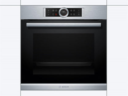 HBG675BB1 Série 8 Four Électrique À Encastrer/A / 71 L/Noir/Air Chaud plus 4D Acier Inoxydable