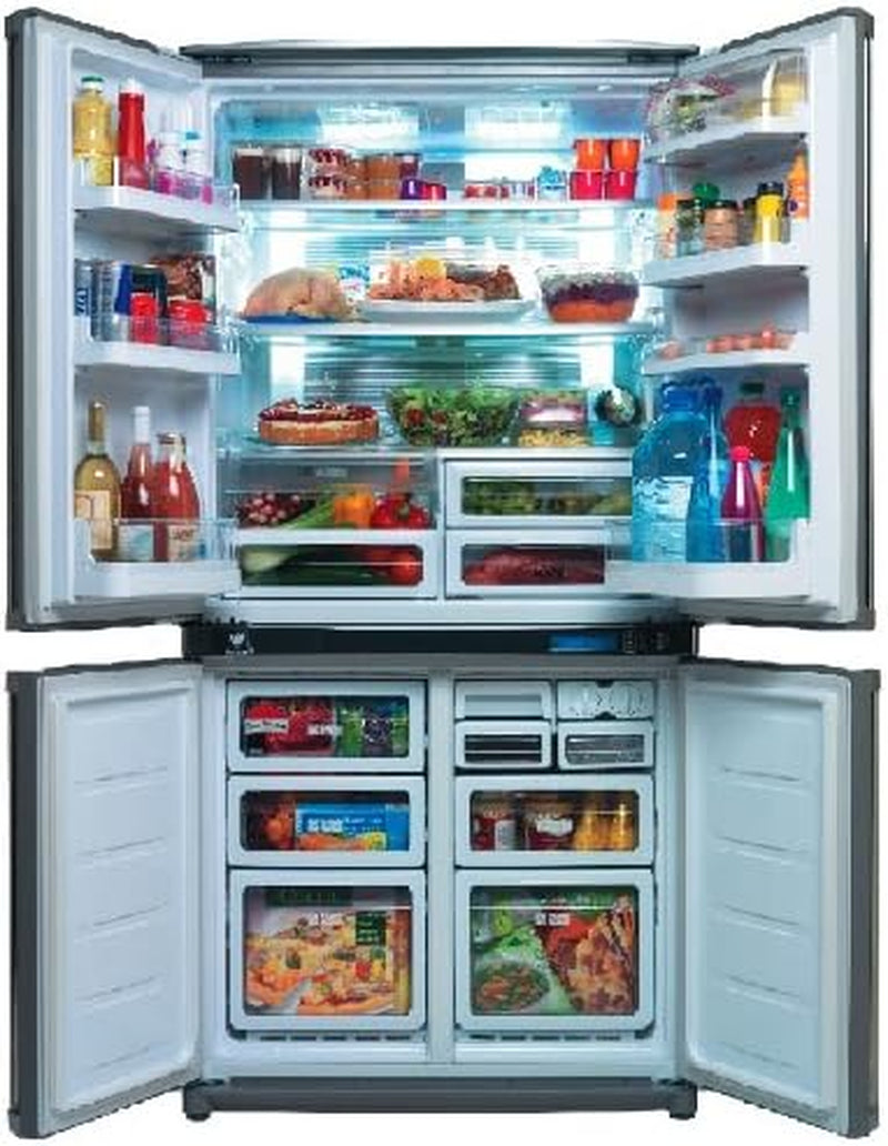 SJ F800 SP SL Réfrigérateur Combiné 605L Classe: A+ Inox