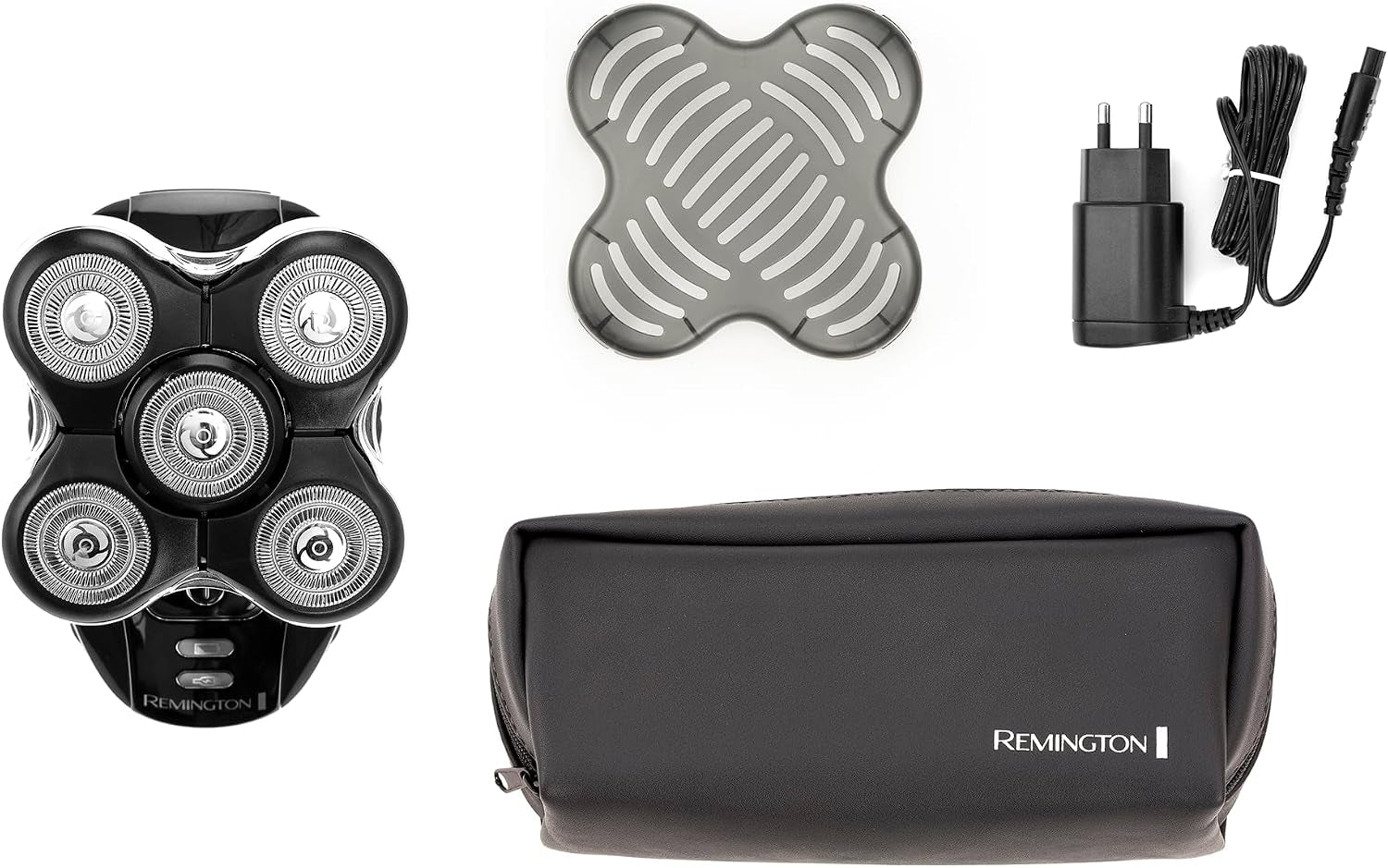 Rasoir Électrique [Spécial Tête Rasée/Chauve] RX5 Ultimate (Ultra Rapide & Facile, 5 Têtes Rotatives Flexibles, Résultat Précis, Utilisation Sans Fil 50Min,Wet&Dry) Tondeuse XR1501