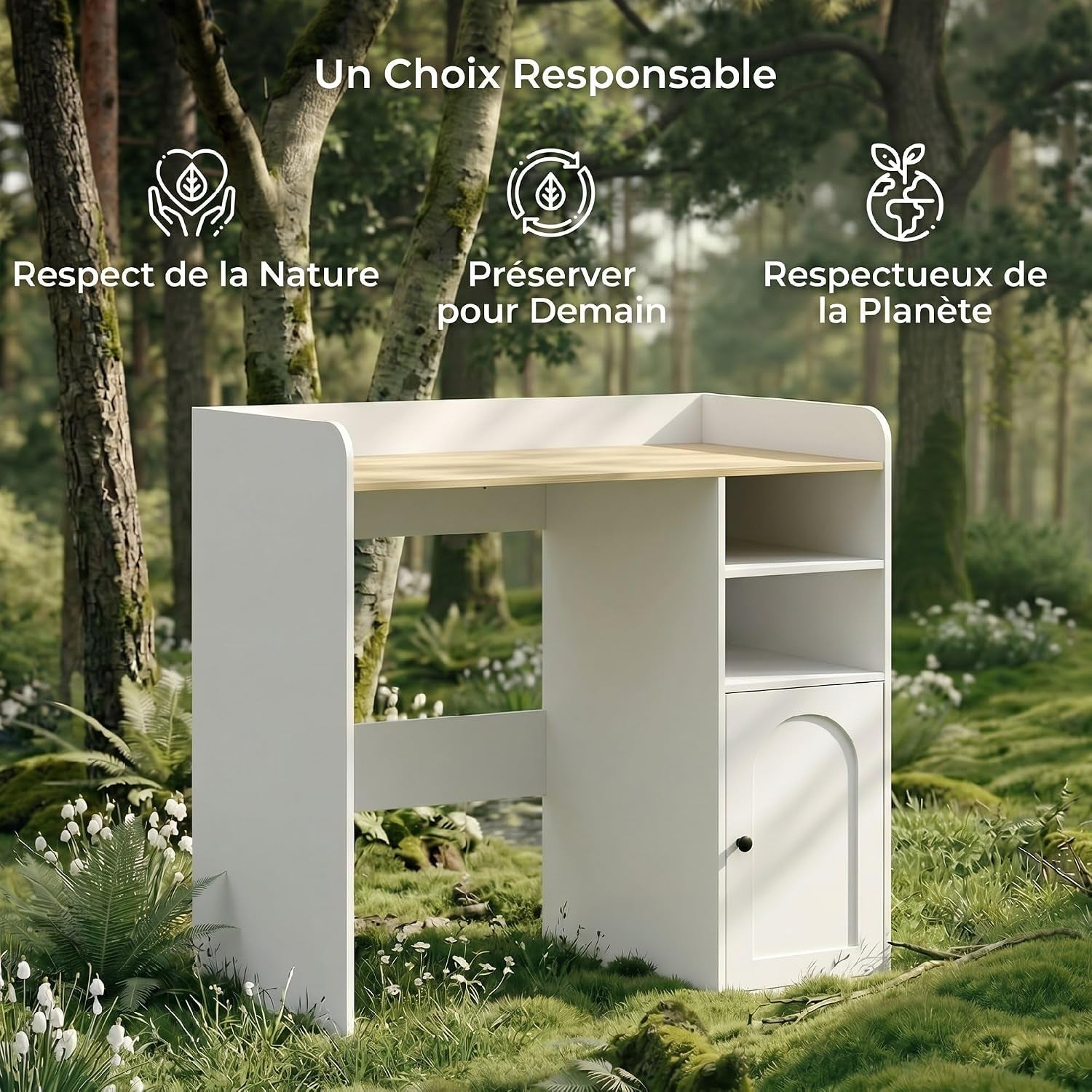Meuble Machine À Laver Avec Compartiments 93,5 X 60 X 100 Cm Blanc | Armoire Machine a Laver, Porte À Fermeture Douce, Large Plateau, Meuble De Salle De Bain Et Buanderie