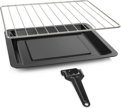 Four À Convection, 1500 Watt, 28 L, Minuterie 60 Min, Avec Lampe Intérieure, Porte À Double Vitrage, Thermostat Réglable Jusqu’À 230°C, Accessoires Inclus, OV-3625