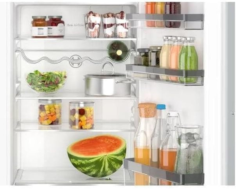 KIL42ADD1 Einbaukühlschrank Mit Gefrierfach, Nischenhöhe 122 Cm, 187 L, Festtürtechnik, Schnellkühlen, LED Beleuchtung, Vitafresh