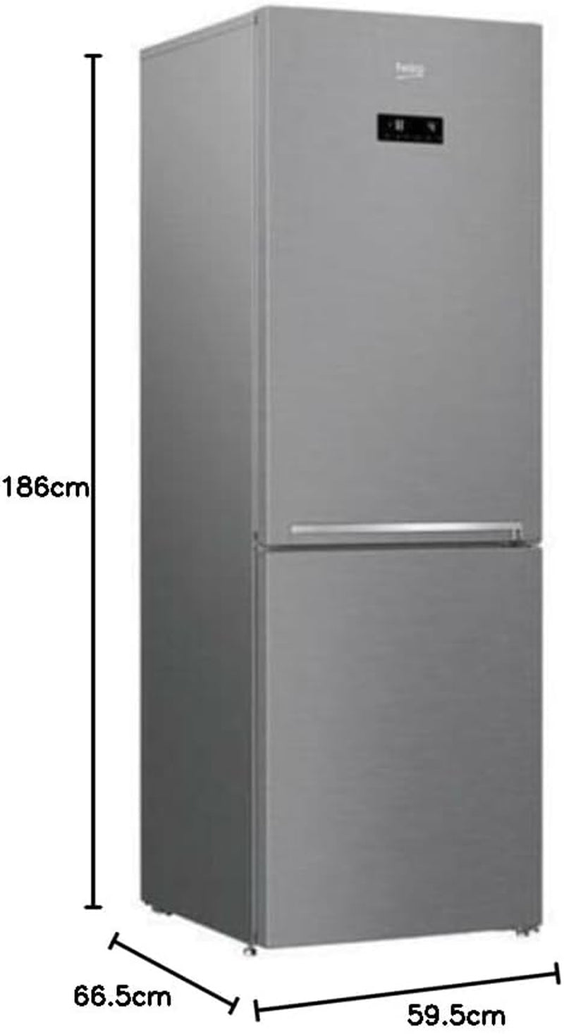 Beko RCNA366E40ZXBN Monoporta Libera Installazione Argento 324 L A++