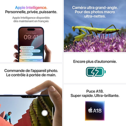 Iphone 16 (128 Go) - Rose