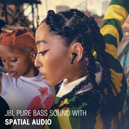 Tune Flex 2, Écouteurs Sans Fil Avec Réduction De Bruit, Blanc | Bluetooth 5.3, 48 Heures D'Autonomie, Étanchéité IP54 , Son Pure Bass De , Connexion Multipoint