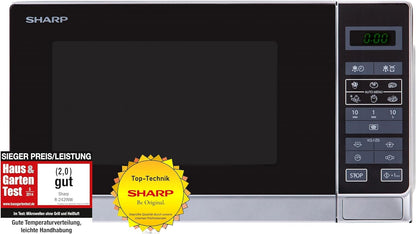 R-242INW Micro-Ondes Solo 20 Litres - Argent