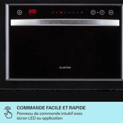 Mini Lave-Vaisselle De Table Compact De 6 Couvert, Silencieux, 7 Programmes De Lavage, Portable, Facile À Installer Pour Maison, Bureau