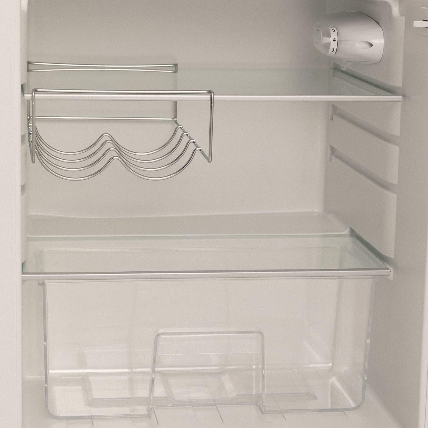/ RETRO FRIDGE 83.5 Wood/Réfrigérateur Vert Avec Poignée Bois/Pratique Et Fonctionnel, Matériaux Résistants