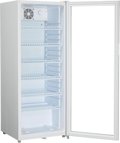 METRO Professional Réfrigérateur À Boissons GSC4240, 237 L, 54 X 54.5 X 139.5 Cm, Métal/Plastique/Verre, Refroidissement Statique, 110 W, Blanc