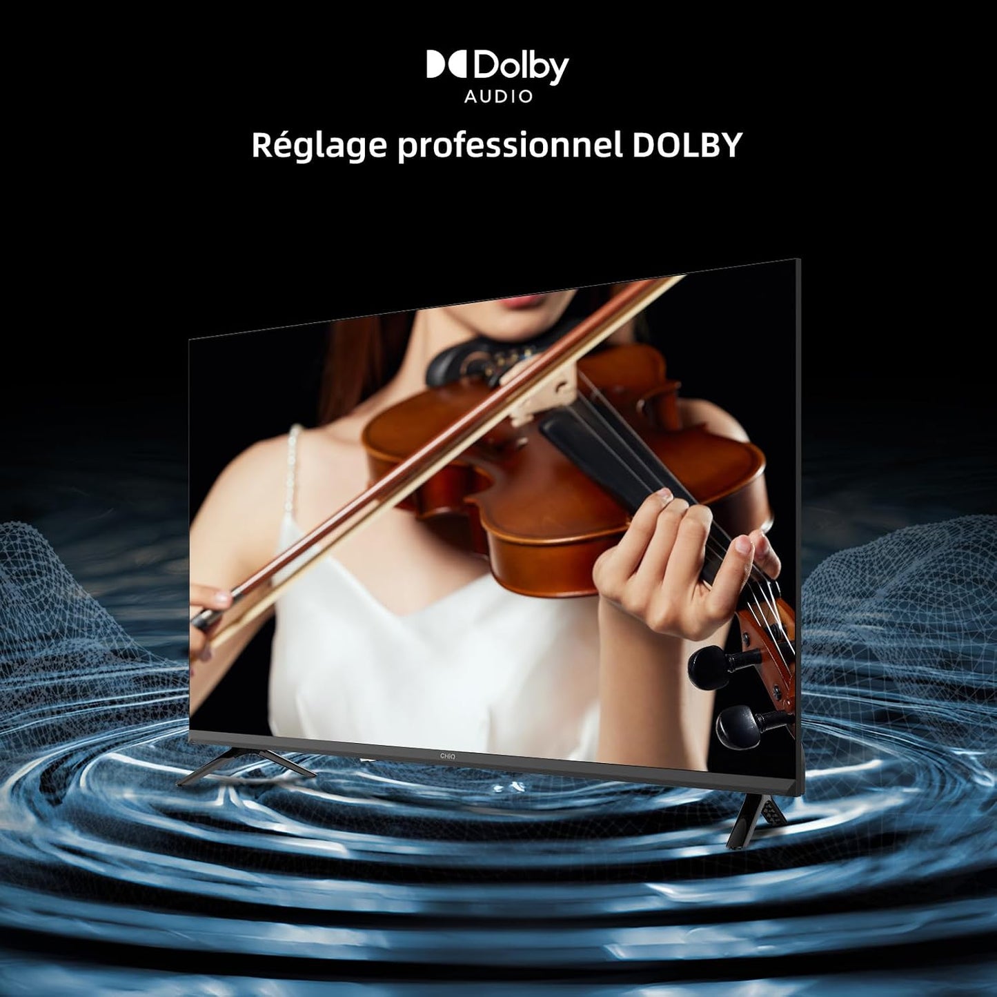 TV Connectée 40 Pouces Full HD Google TV Wi-Fi (L40FT) | Dolby Audio &Dbx-Tv, Triple Tuner DVB-C/T2/S2, Multiscreen, Prime Video & Netflix, HDR10 & HLG