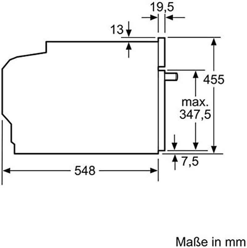Cb634Gbs1 Four Électrique/47 L/Charge Rapide Chauffage/Acier Inoxydable