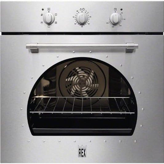FR53X Four Électrique 70 L 70 L Argent Rotatif Partie Supérieure Avant