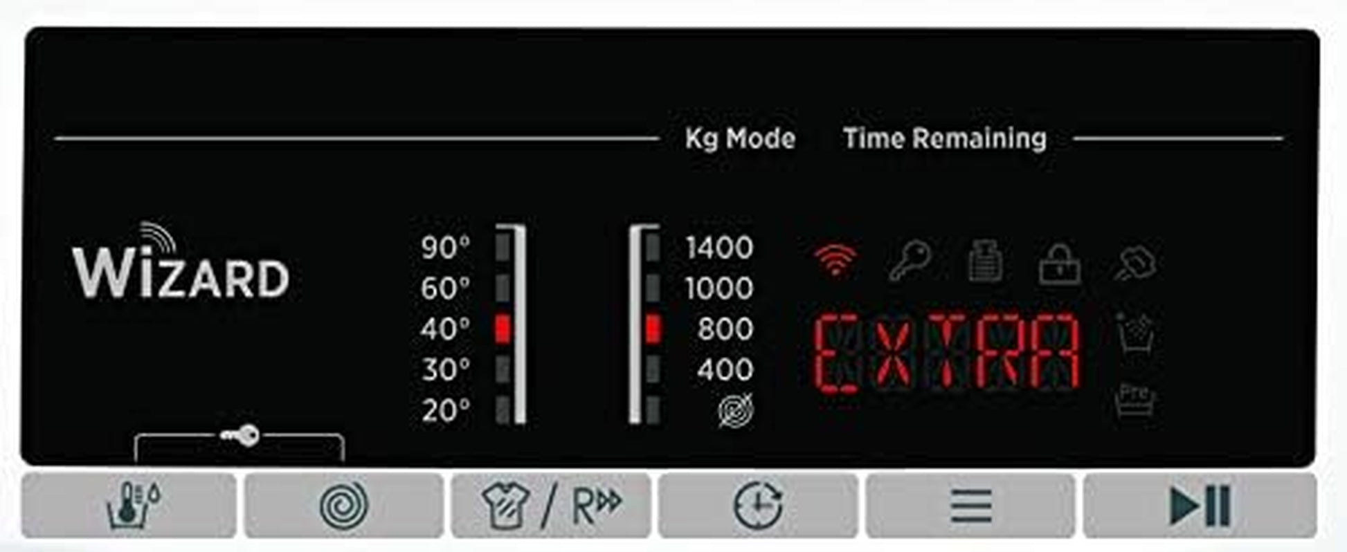H-WASH 300 H3WS4 475TE/1-S Machine À Laver / 7 Kg / 1400 Tr/Min / Wi-Fi Et Bluetooth / Activesteam - Fonction Vapeur, Panneau Symbole, Programmes Spéciaux Pour L'Entretien Du Linge