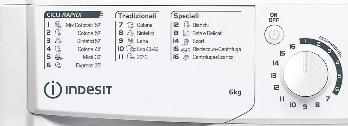 Machine À Laver 6 Kg A++ 1000 Tours Aquastop