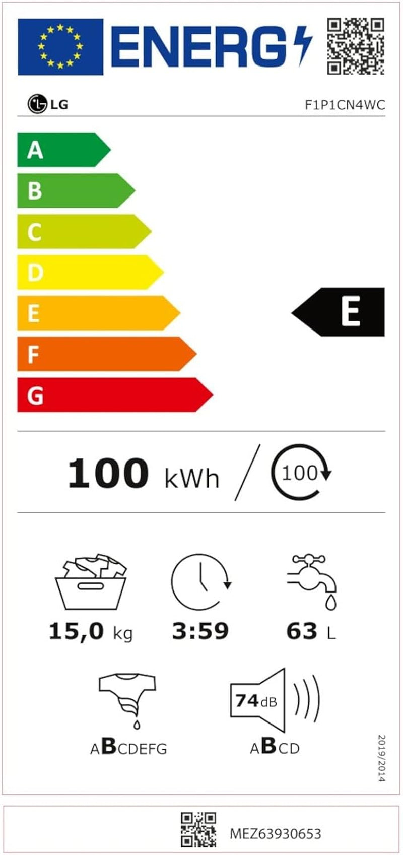 LAVAT 15KG E Turbo Inverter 1100GI