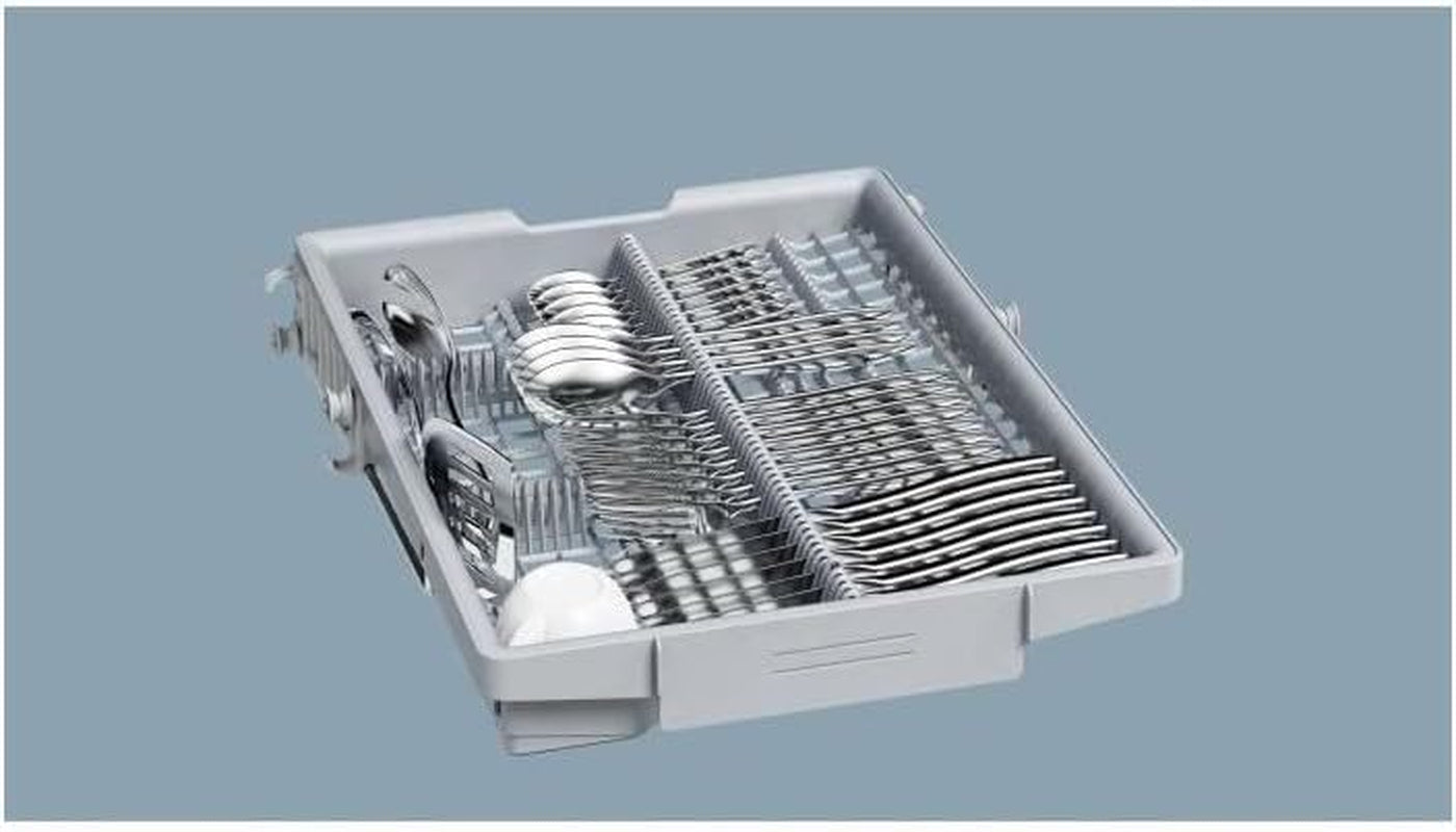 Lave-Vaisselle Pose Libre  SR23HW65ME Iq300 - 10 Couverts - Induction - L45Cm - Home Connect - 45Db - Blanc