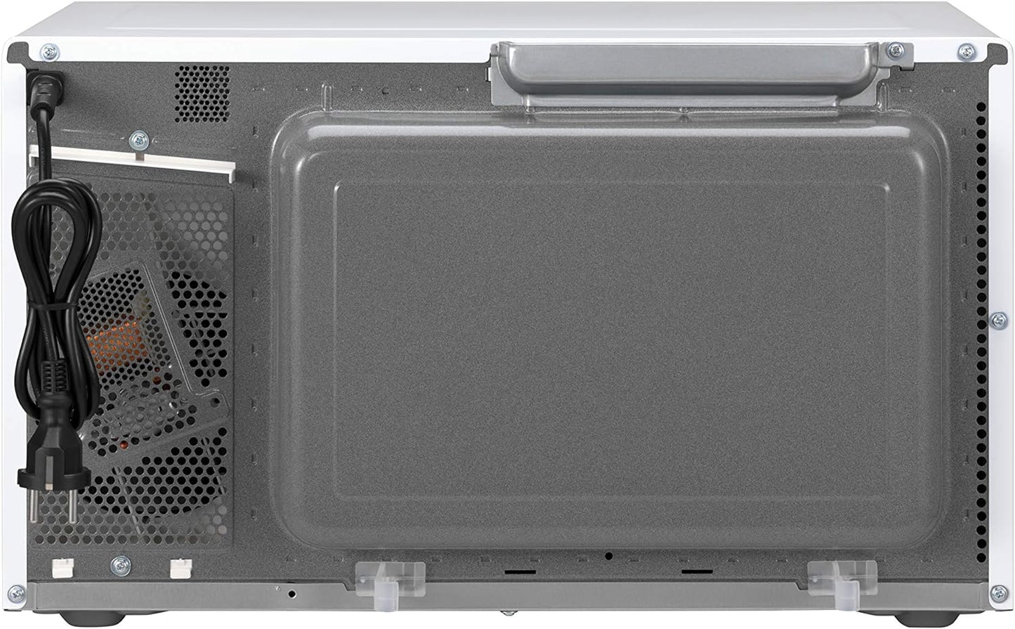 NN-GT45KWSUG Four Micro-Ondes Gril Et Plateau Tournant En Verre, 31L, 1000W, Technologie Inverter, 24 Programmes Auto, Décongélation, 7 Niveaux De Puissance, Minuterie, Affichage LED, Blanc