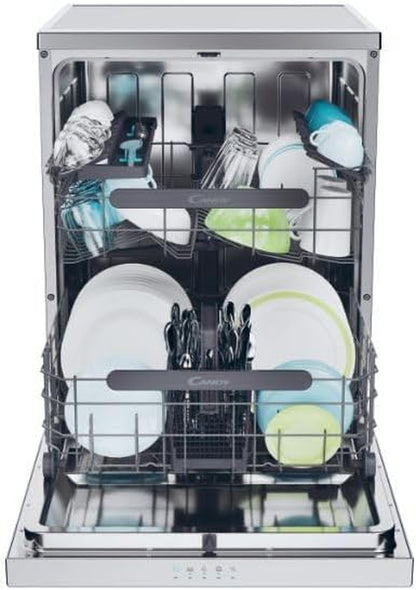 CF 4E7L0A, Lave-Vaisselle, Pose Libre, Rapido, 60Cm, 14 Couverts, LED, 47 Db, Anthracite