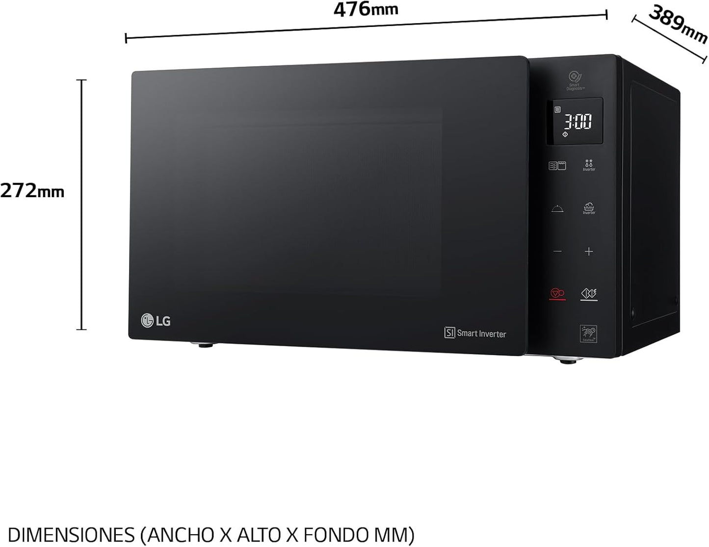 - Micro-Ondes Grill Smart Inverter Noir
