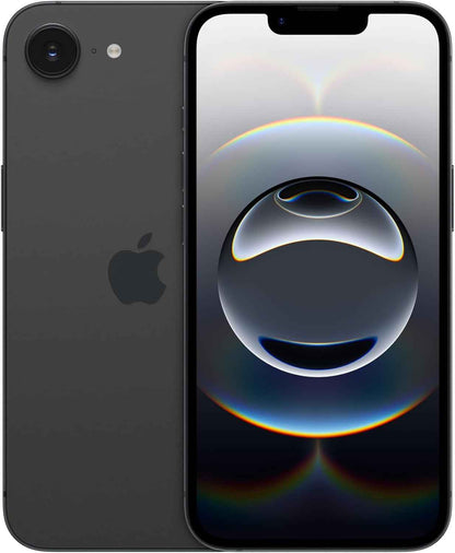 Iphone 16E 128 Go : Conçu Pour  Intelligence, Puce A18, Autonomie De Taille, Caméra Fusion 48 Mpx, Écran Super Retina XDR De 6,1 Pouces; Noir