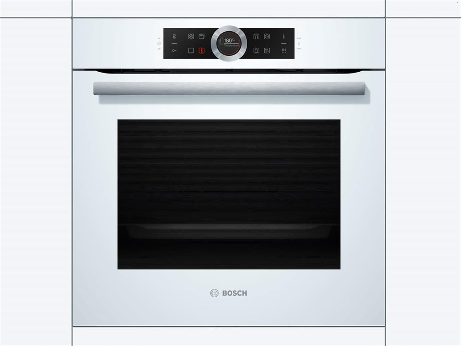 HBG675BB1 Série 8 Four Électrique À Encastrer/A / 71 L/Noir/Air Chaud plus 4D Weiß