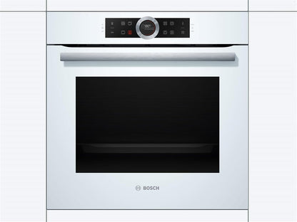 HBG675BB1 Série 8 Four Électrique À Encastrer/A / 71 L/Noir/Air Chaud plus 4D Weiß