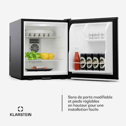Mini Frigo Et Congelateur De Chambre De 44L, Snacks, Boissons, Petit Frigo Top Silencieux, Mini Bar, Petit Réfrigérateur Camping, Mini Frigo Cosmetique, Refrigerateur Avec Étagères Réglables