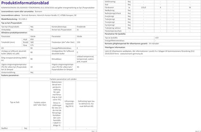 Bomann Réfrigérateur 133L Blanc Vs2185-1-Blanc, Capacité Nette : 133 Litres, Éclairage Intérieur À DEL, Contrôle De La Température En Continu, 3 Clayettes En Verre