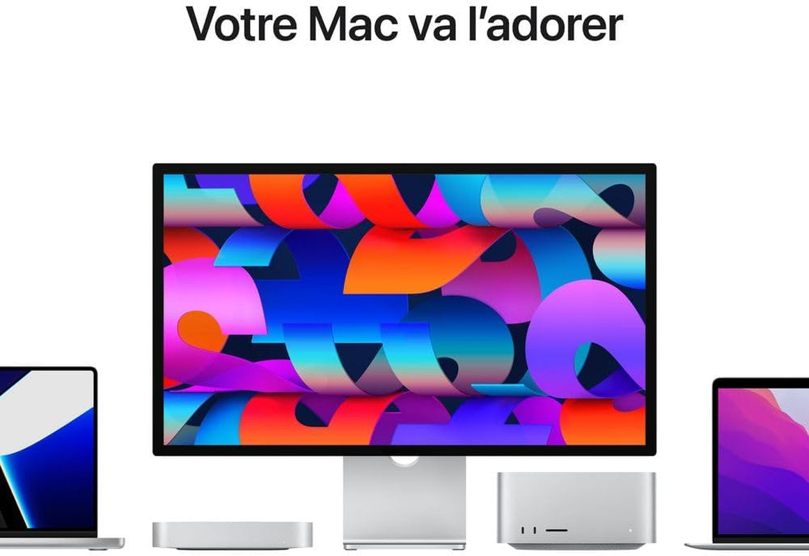 Studio Display - Verre Nano‑Texturé - Support À Inclinaison Réglable ​​​​​​​ (2025)