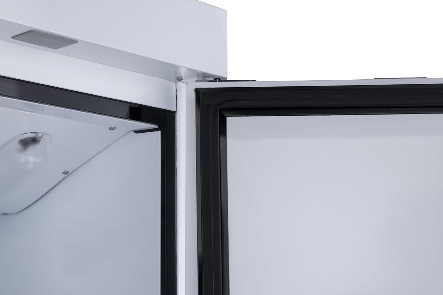 Réfrigérateur GRE6600, Aluminium, 77,5 X 72 X 193 Cm, 380 L, Froid Ventilé, 300 W, Pour GN 1/1, Avec Serrure, Blanc