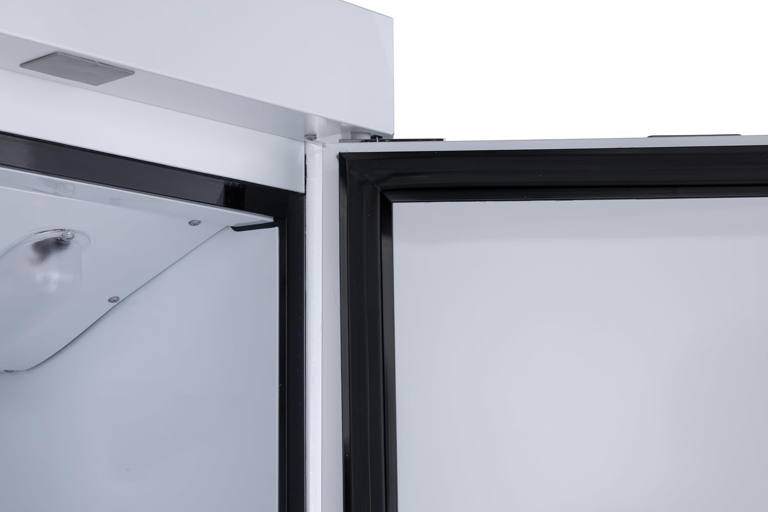 Réfrigérateur GRE6600, Aluminium, 77,5 X 72 X 193 Cm, 380 L, Froid Ventilé, 300 W, Pour GN 1/1, Avec Serrure, Blanc