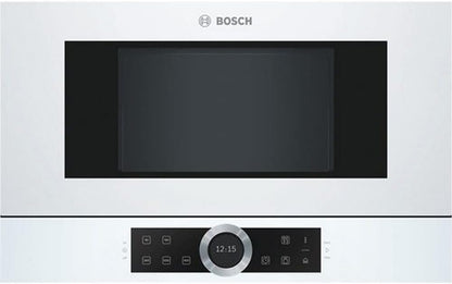 Micro Ondes Encastrable BFR634GW1 Série 8, 7 Pg Auto, 21L, Sans Plateau