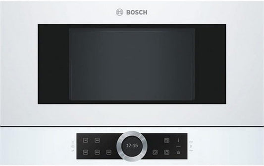 Micro Ondes Encastrable BFR634GW1 Série 8, 7 Pg Auto, 21L, Sans Plateau